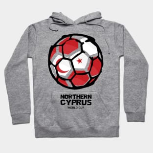 Northern Cyprus Football Country Flag Hoodie